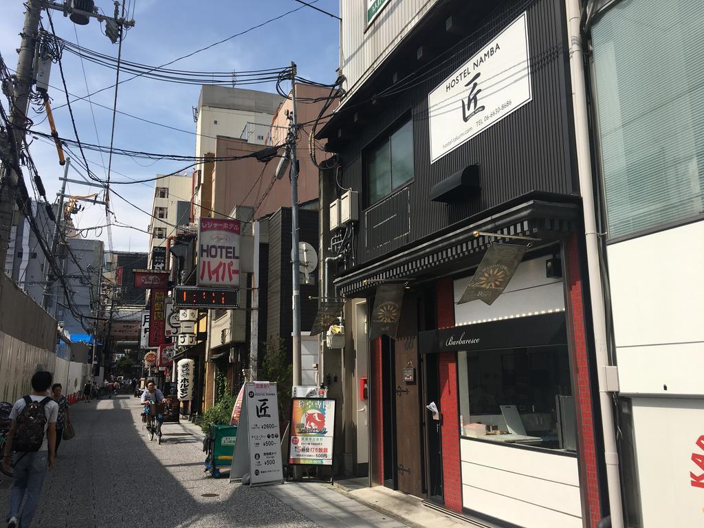 Hostel Namba Takumi Osaka Exterior foto