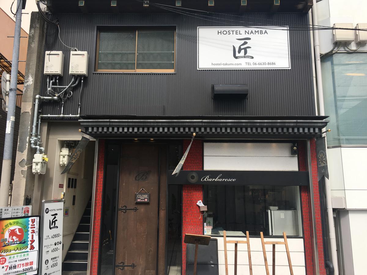 Hostel Namba Takumi Osaka Exterior foto